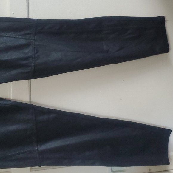 NWT Free People Faux Suede Pants Leggings Vegan Jegging Size S - Picture 5 of 13